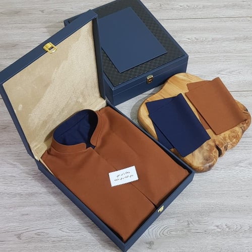 اجمل سديري رجالي مطرز وجهين | دبل فيس مع بوكس