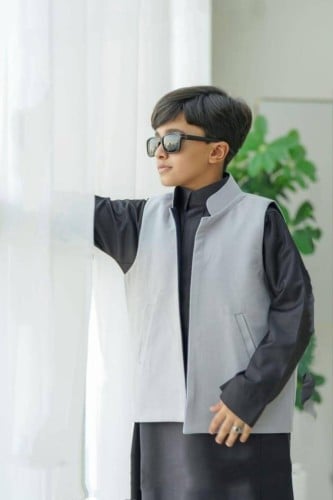 سديري شتوي دبل فيس جوخ للأطفال 2026