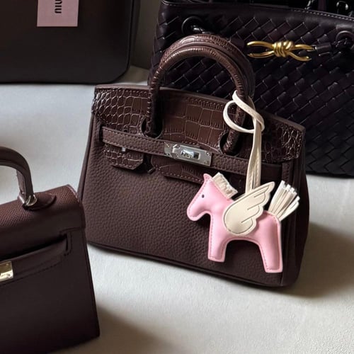 Birkin croc-Brown