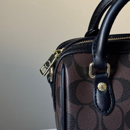 Coach Rowan 20-Dark Brown