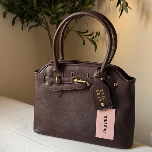 Miumiu Aventure- chocolate M