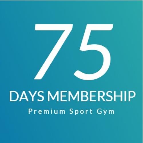 Membership for two and a half months (75) days