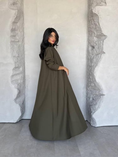 عبايه رقم 851 / القماش كريب لمار / القصه نص كلوش /...