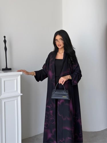 رقم العبايه 954 / القماش شيفون ناعم مع بطانه مع طر...