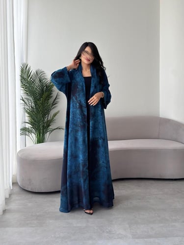 رقم العبايه 907 / القماش شيفون ناعم مع بطانه مع طر...