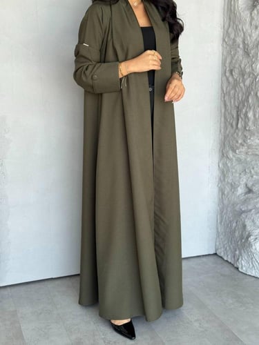 عبايه رقم 851 / القماش كريب لمار / القصه نص كلوش /...