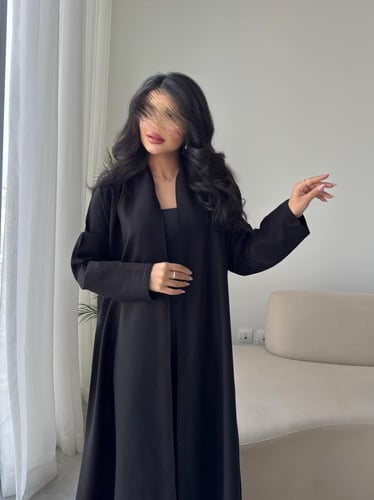 عبايه رقم 847 / القماش كريب ملكي / القصه نص كلوش /...