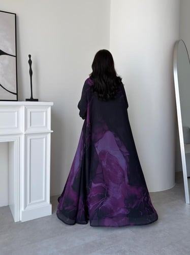 رقم العبايه 950 / القماش شيفون ناعم مع بطانه مع طر...