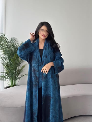 رقم العبايه 907 / القماش شيفون ناعم مع بطانه مع طر...