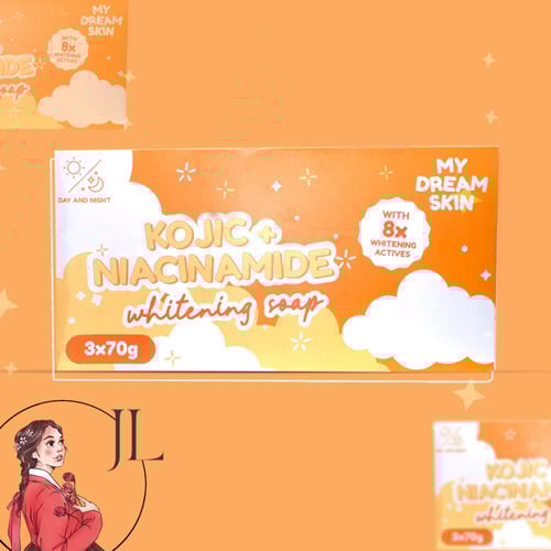 صابون دريم سكين كوجيك + نياسيناميد ( ٣ حبات )