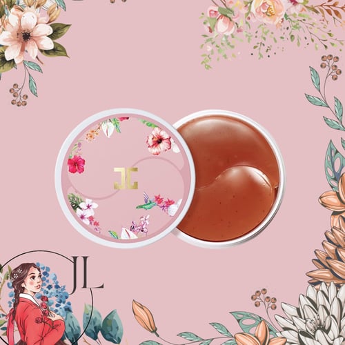 لصقات العيون الكوريه بشاي الكركدية من جيجون