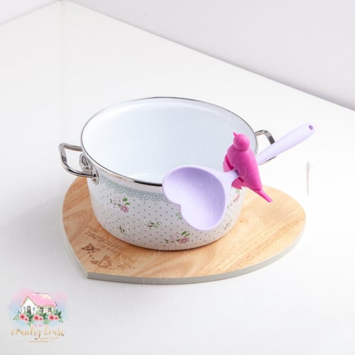 5972 حامل سيليكون لملعقة الطبخ بشكل عصفور