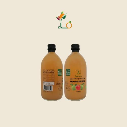 خل التفاح العضوي