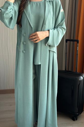 عباية سفر ياقة تيفاني