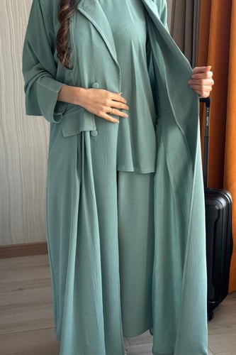 عباية سفر ياقة تيفاني