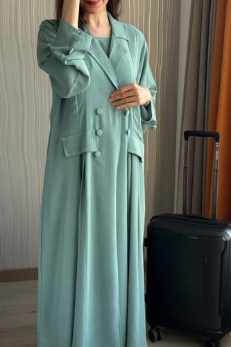 عباية سفر ياقة تيفاني