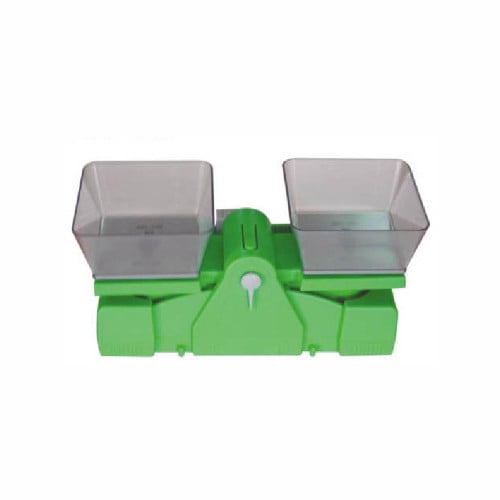 ميزان أخضر 28 × 9 × 14 كفتين مربعة