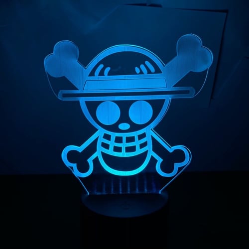 إنارة ليلية ون بيس (بدون ريموت)