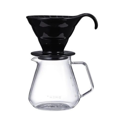 طقم التقطير الأسود من تاش - مقاس 02