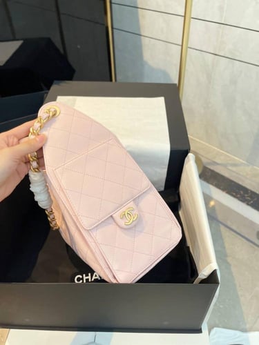 Chanel 25 with Gold Metal