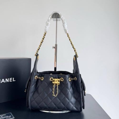 Chanel 25 Mini Gold Metal
