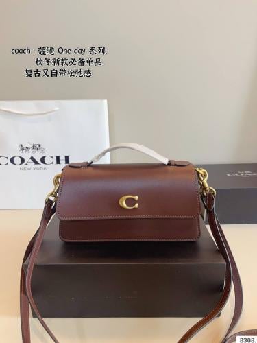 Coach juno Shoulder bag new brown