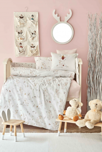 طقم مفارش مواليد Doe