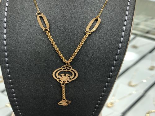 عقد الأناقه ذهب عيار 21 رقم N34016