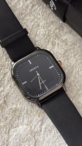 Youthful leather watch