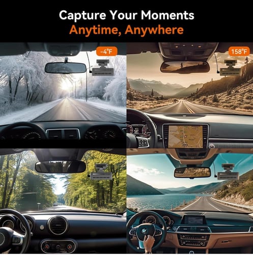 داش كام DDPAI امامي وخلفي بدقة 1296p