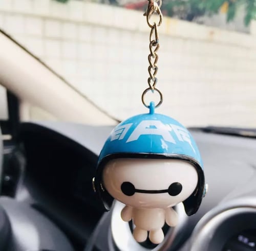 تعليقة سيارة بخوذة سماوية