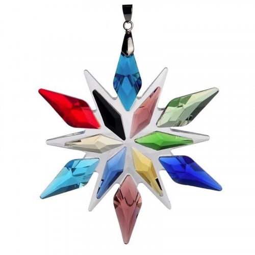 تعليقة كريستال للسيارة والمنزل ملون