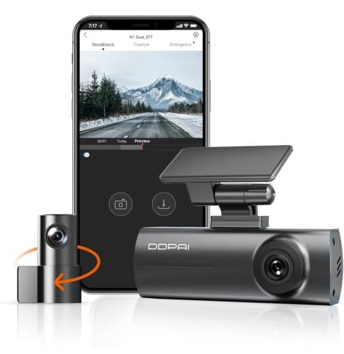 داش كام DDPAI امامي وخلفي بدقة 1296p