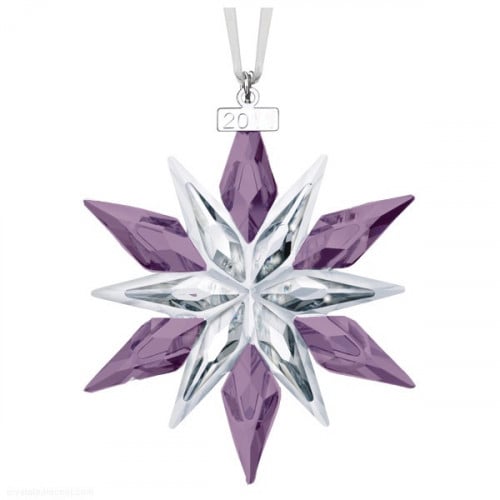 تعليقة كريستال للسيارة والمنزل بنفسجي