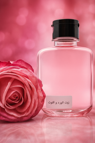 زيت الورد و التوت الاحمر للتفتيح