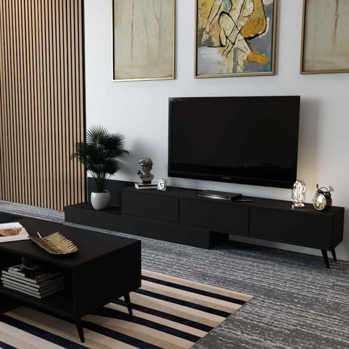 طقم طاولات اسود- موديل sh55