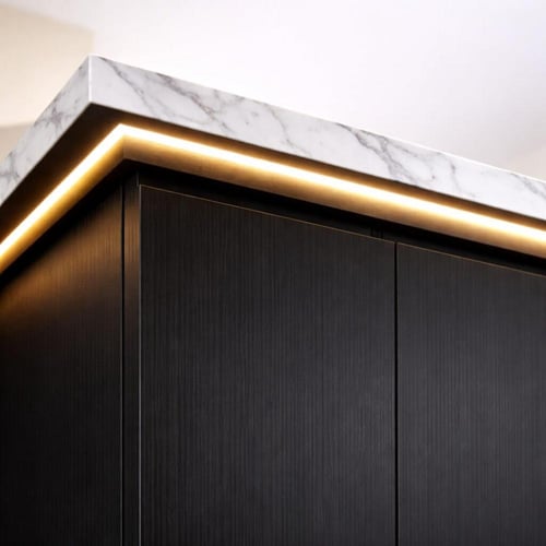 ركن قهوة اسود رخامي _موديل BUNN