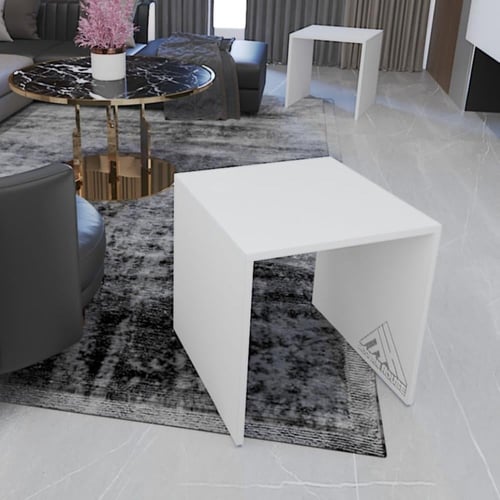 ركن قهوة لون ابيض-موديل Lusy