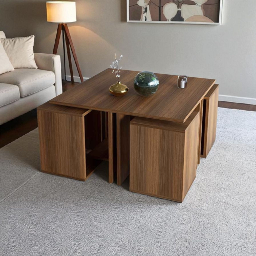 طاولة وسط بني3-موديل Ct10