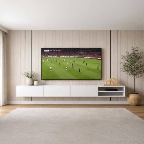 طاوله تلفزيون باللون الابيض موديل gold1