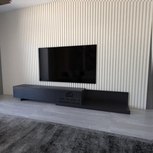 طاولة تلفاز اسود موديل Sozan