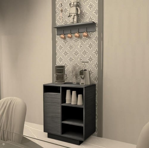 طقم طاولات لون رمادي 2031-موديل Lusy