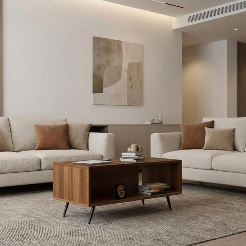 طاولة وسط لون بني-موديل Ct36