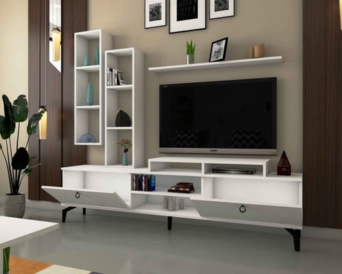 طقم طاولات ابيض موديل SH21