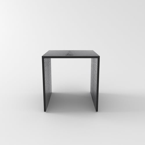 طقم طاولات جانبية لون اسود -موديل Aura