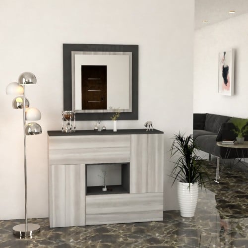 مدخل رمادي غامق مع رمادي فاتح -موديل Md01