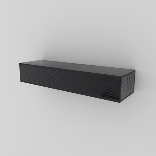 طاولة تلفاز لون اسود -موديل Lusy Mini flat