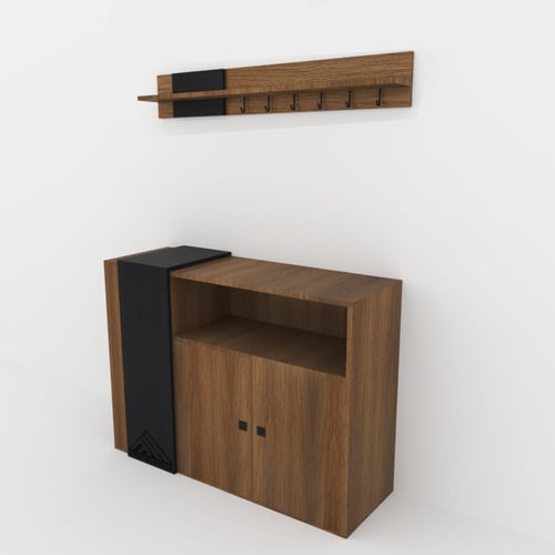 ركن قهوة اسود مع بني B موديل Sozan