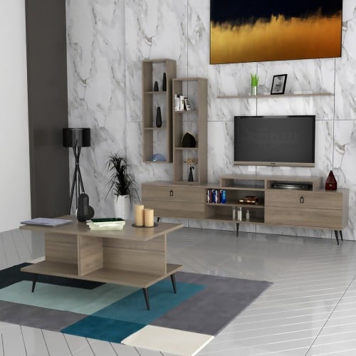 طقم طاولات SH21 لون خشبي Exclusive