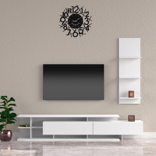 طاولة تلفاز ابيض- موديل Venussa